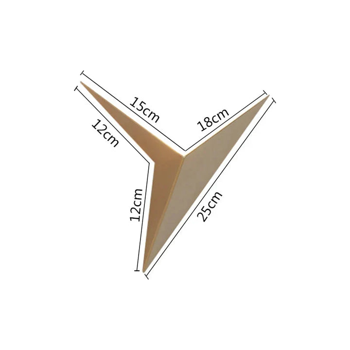 NoctiLux Geometric LED Wall Light | Contemporary Bedside Lighting for Modern Homes