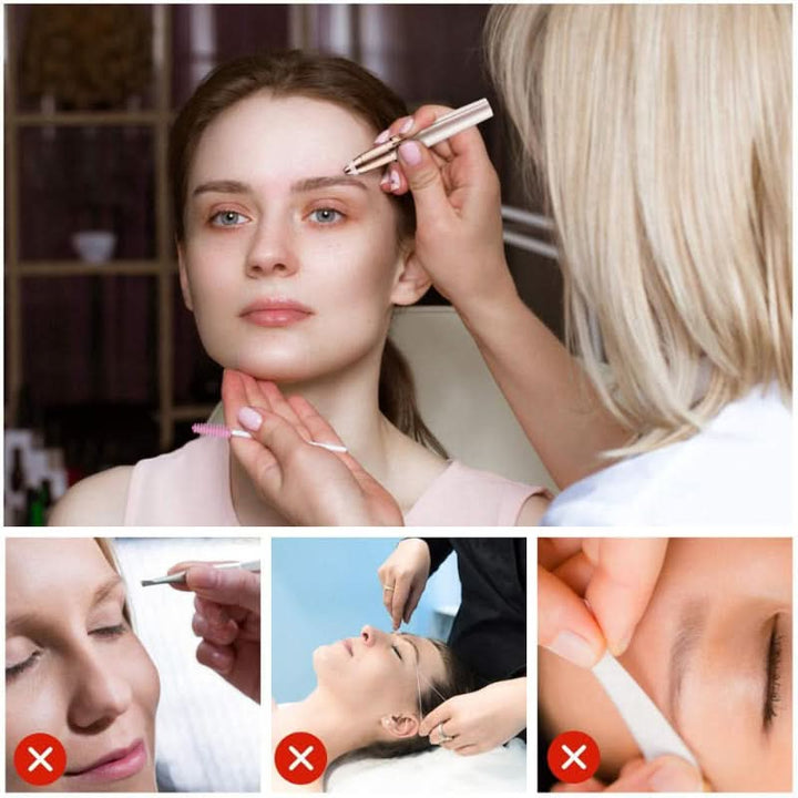 Precise, Painless Hair Removal for Clean Eyebrows