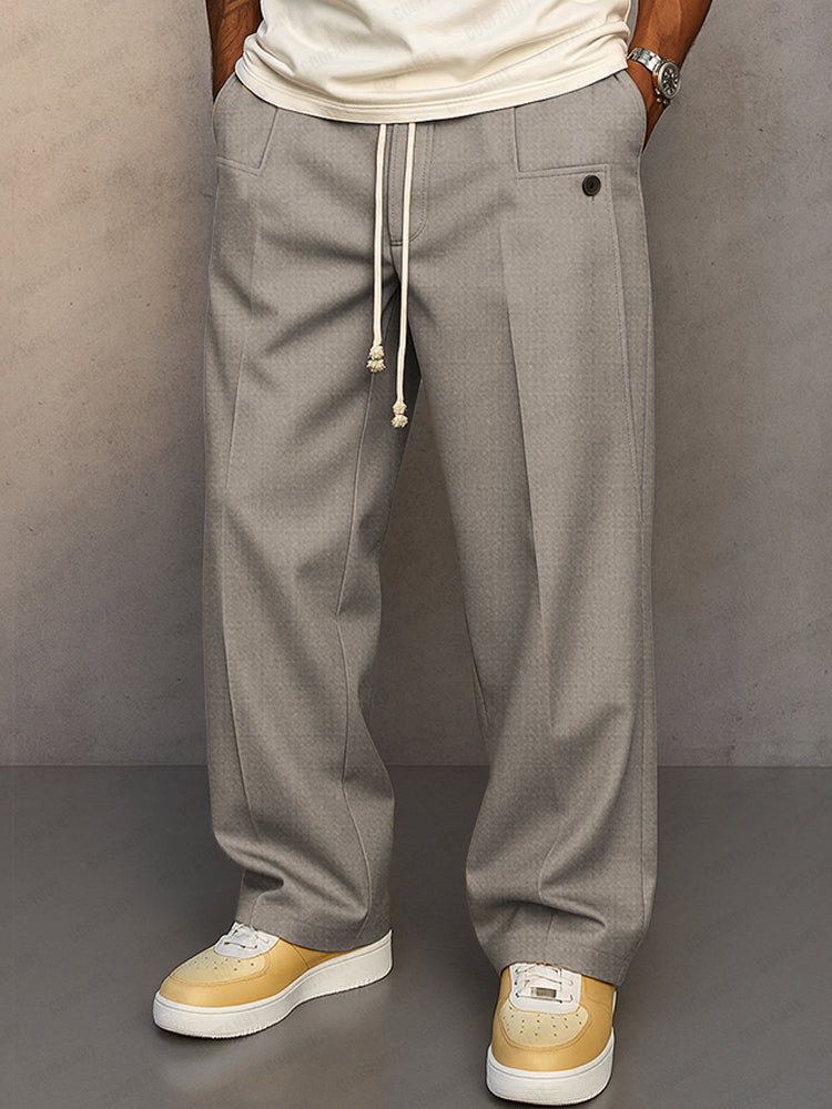 Men's Relaxed-Fit Trousers for Maximum Freedom of Movement