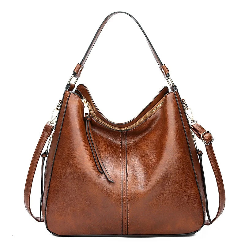Ersilia Leather Bag for Women | Elegant, Spacious and Versatile for Everyday Use