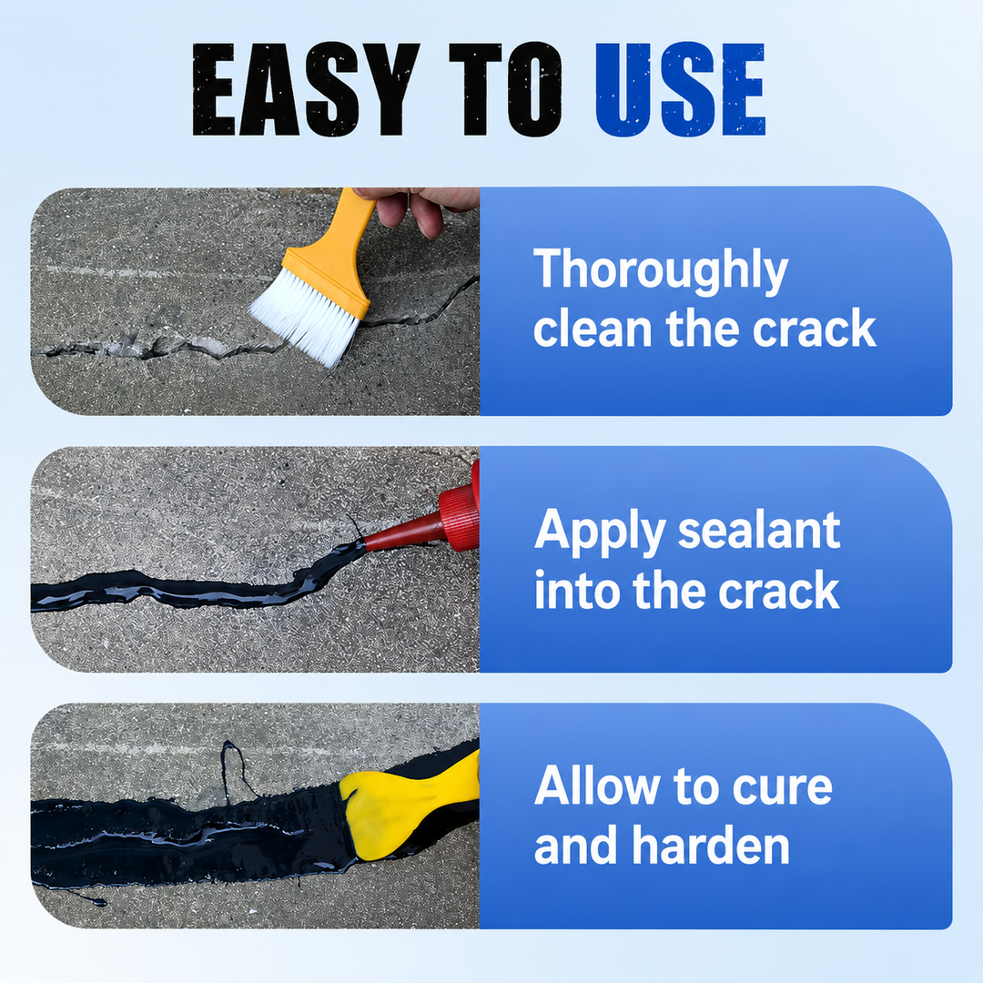High-Performance Sealant for Cracks in Concrete | Waterproof & Weatherproof