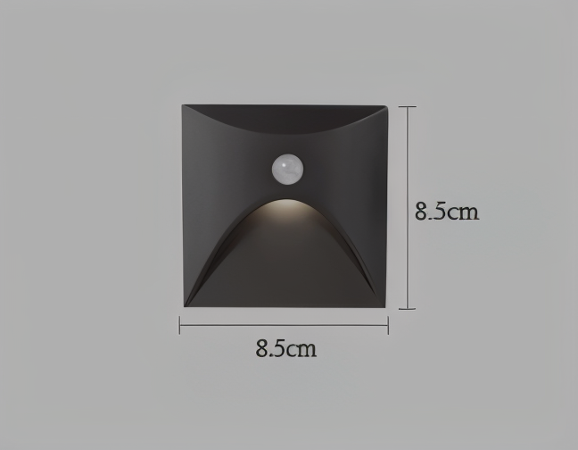 LuminiPath - IP65 Waterproof Wall Light - Indoor and Outdoor Wall Light - LED Wall Light with Motion Sensor