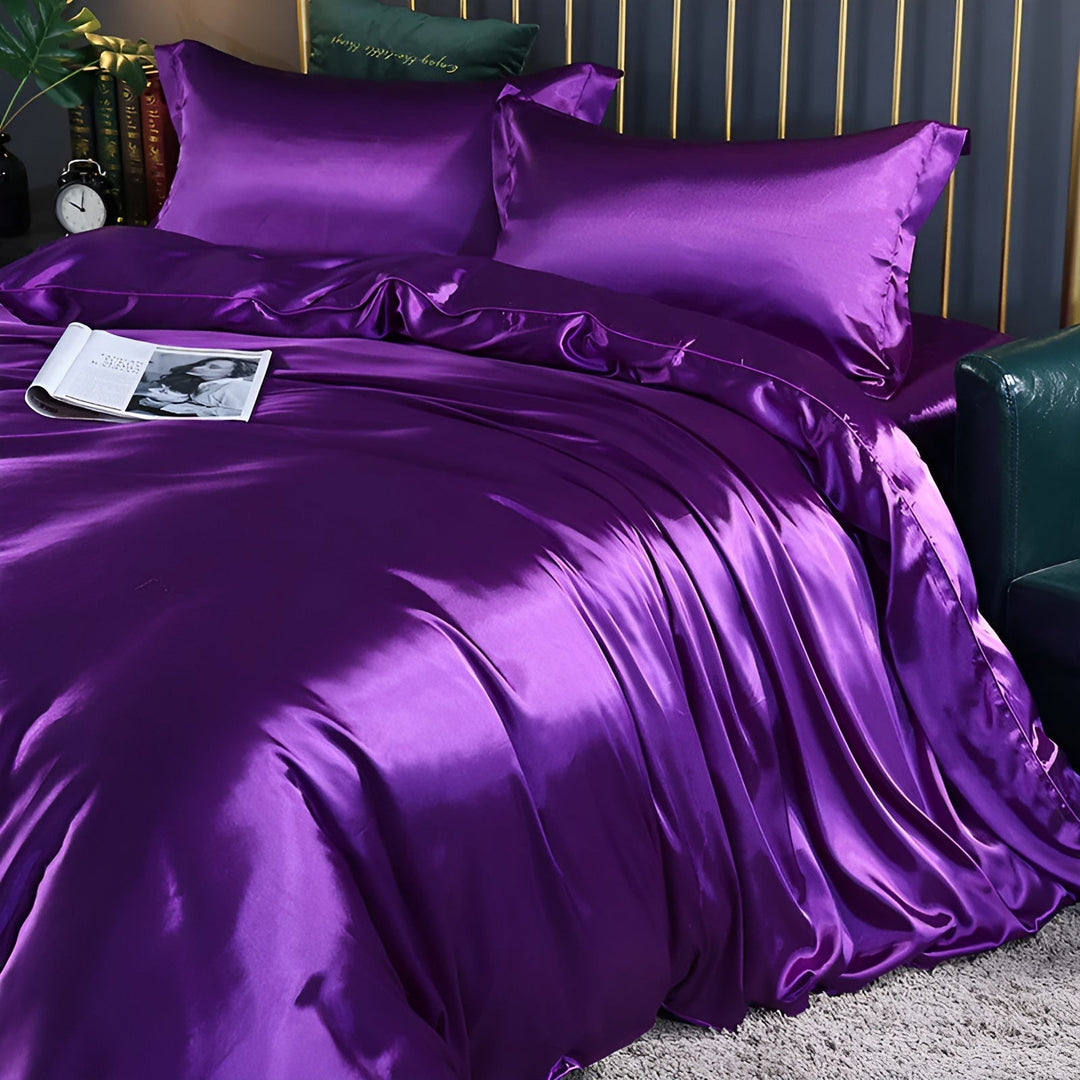 Luxe Silk Blanket - Luxury Mulberry Silk Duvet Cover Set