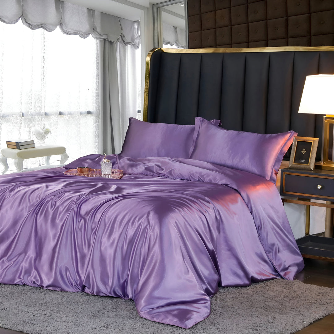 Luxe Silk Blanket - Luxury Mulberry Silk Duvet Cover Set