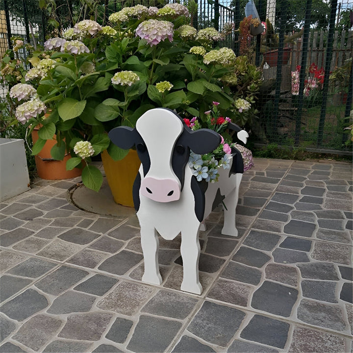 Animal Theme Pot - Fantasy Cow Pot - Adorable Animal-Themed Plant Pots