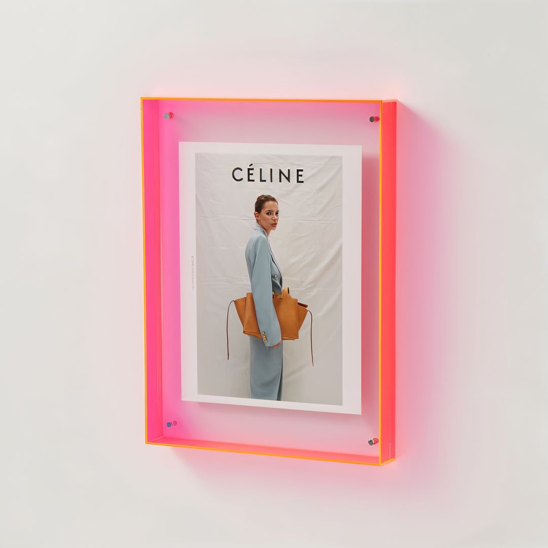 VividAcryl – 80s-Style Neon Acrylic Photo Frames