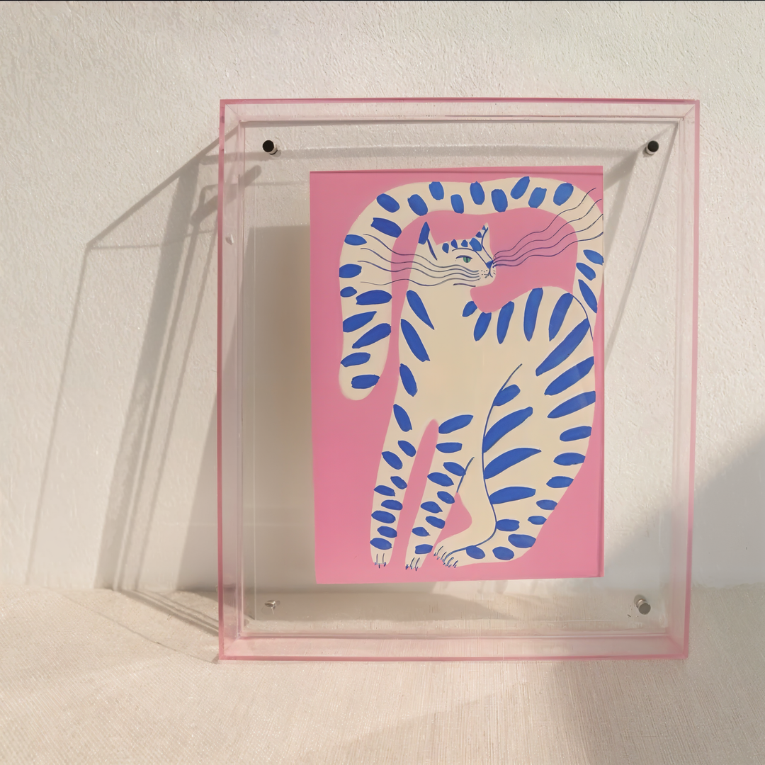 VividAcryl – 80s-Style Neon Acrylic Photo Frames