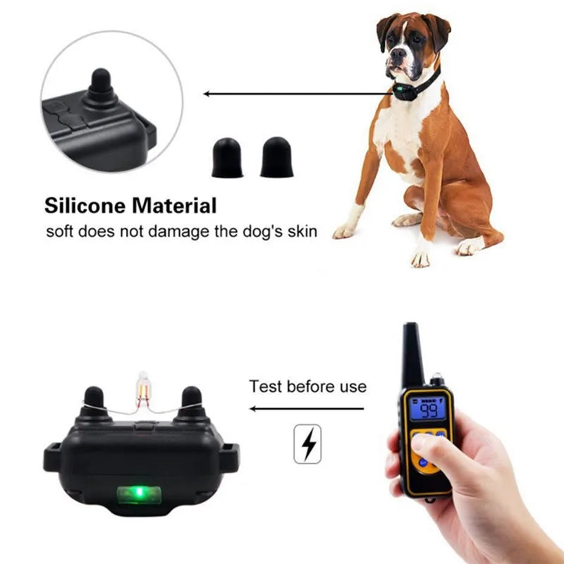 Electric Training Collar with Remote Control for Dogs