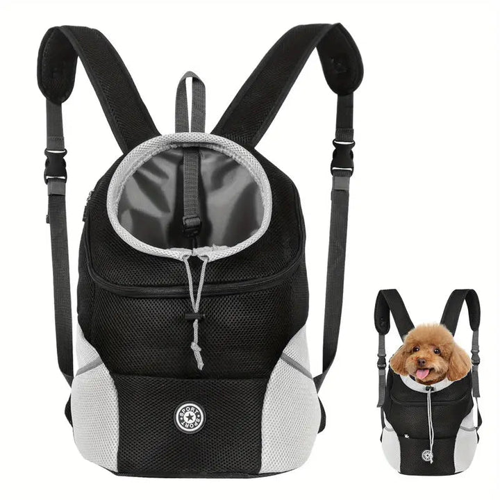 Adjustable Breathable Dog Backpack for Travel