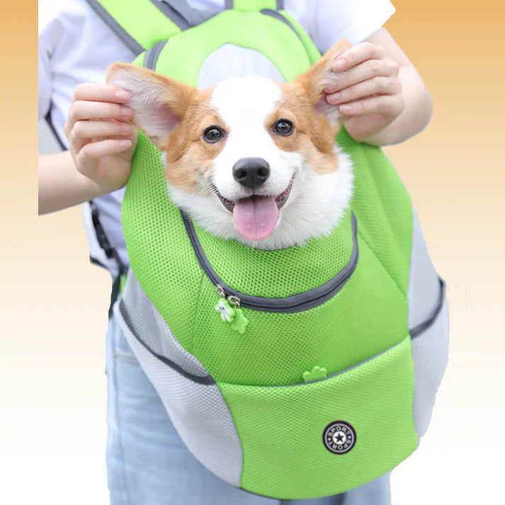 Adjustable Breathable Dog Backpack for Travel