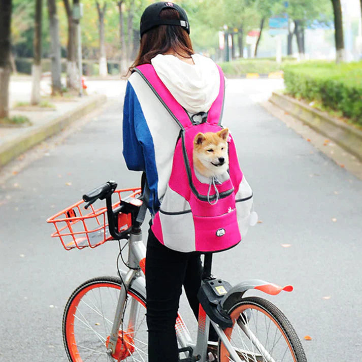 Adjustable Breathable Dog Backpack for Travel