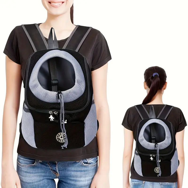 Adjustable Breathable Dog Backpack for Travel