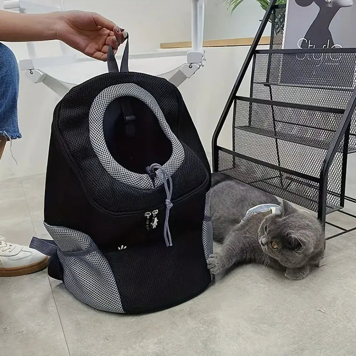 Adjustable Breathable Dog Backpack for Travel