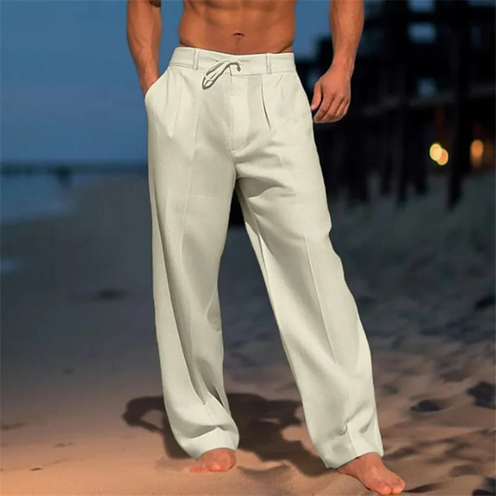 Men’s Elegant Summer Linen Trousers