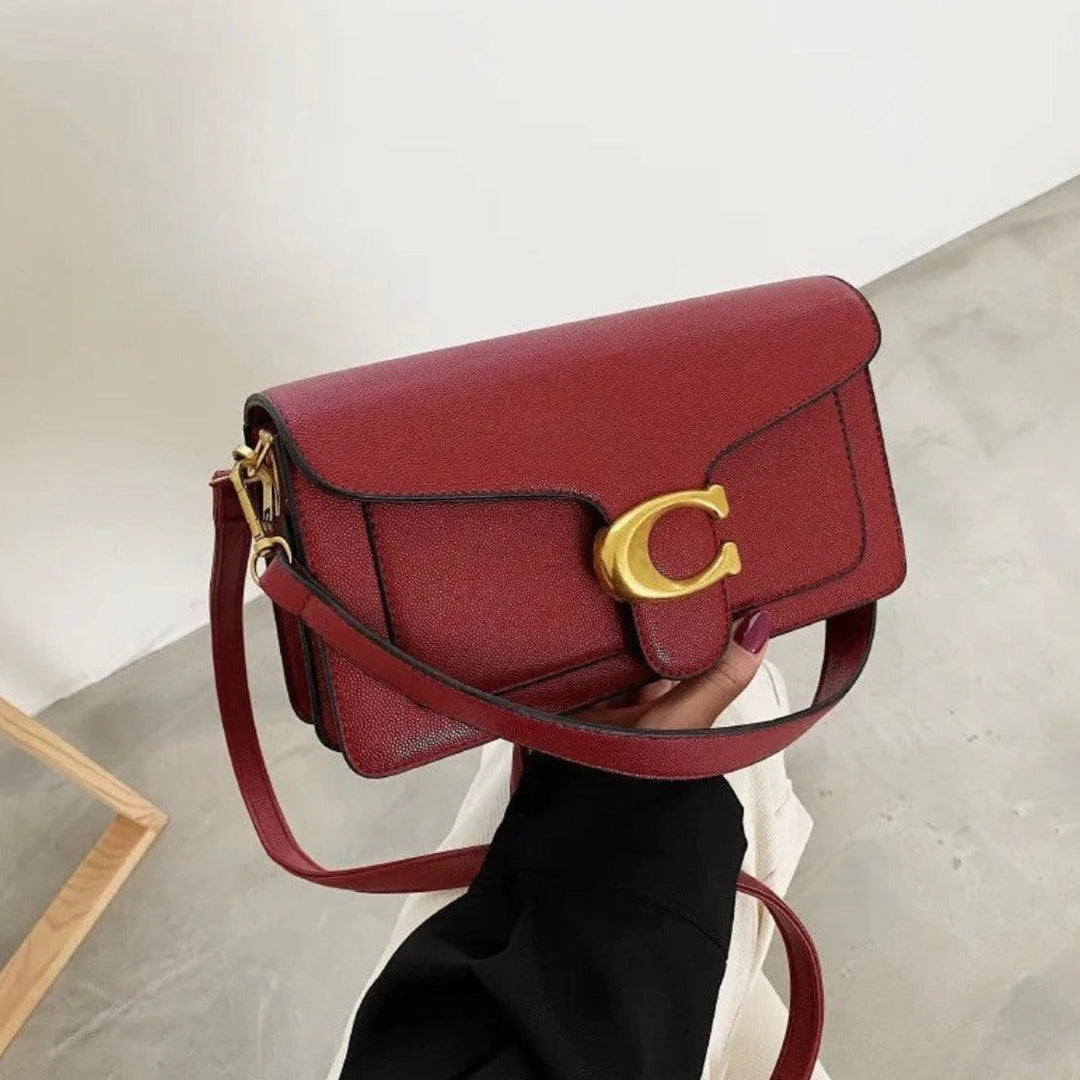 Coach Teller | Elegant Style Shoulder Bag for Women in Brown | Vanero