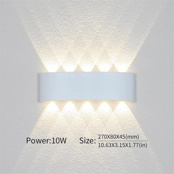 Indoor/Outdoor Wall Light – Modern, Minimalist Design