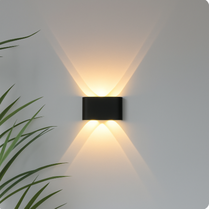Indoor/Outdoor Wall Light – Modern, Minimalist Design