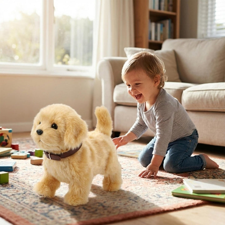 Interactive Robot Dog – Running Plush Dog with Sounds in Various Designs