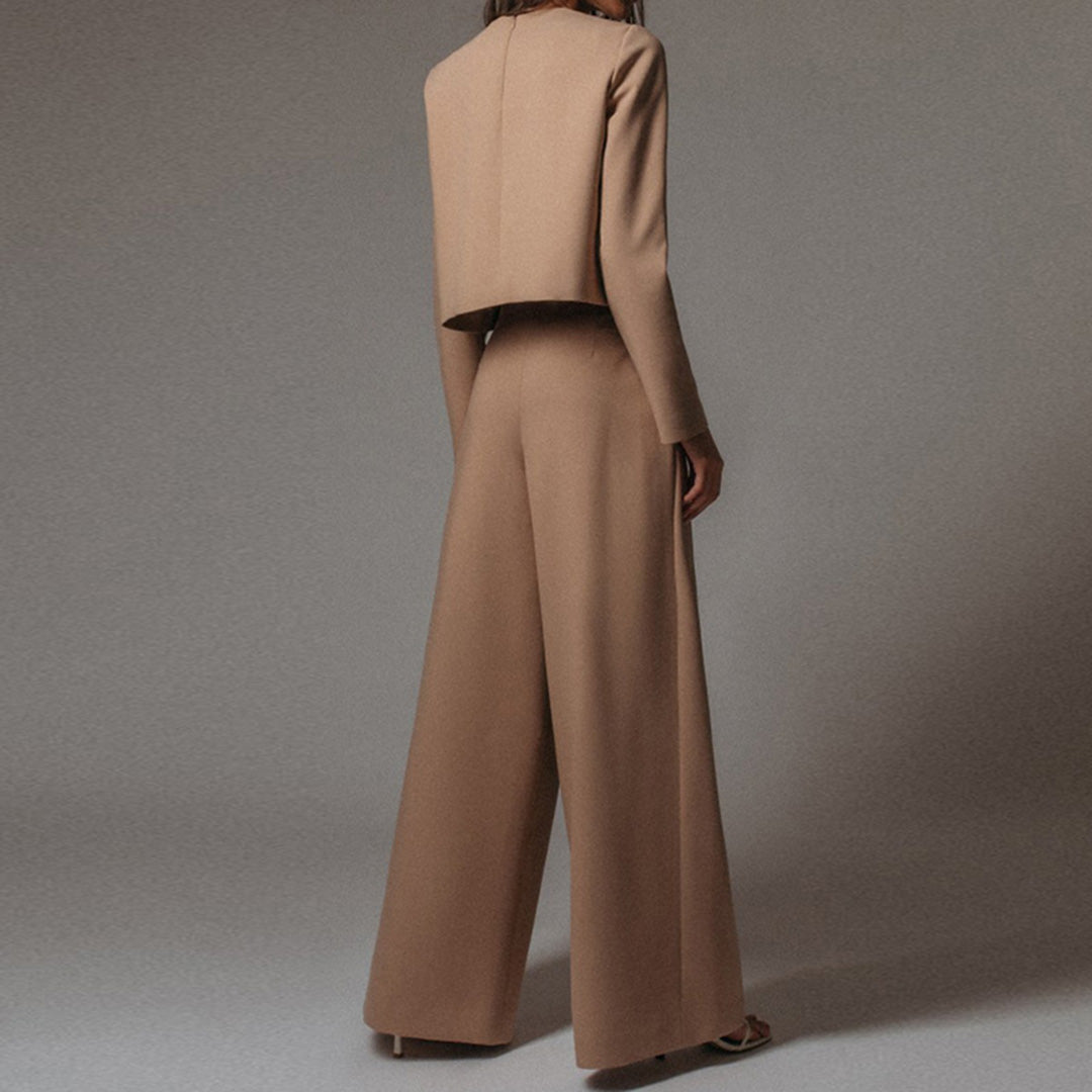 Two-Piece Palazzo Set for Women