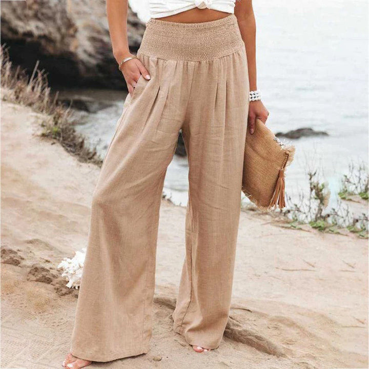 Wide-Leg Summer Pants