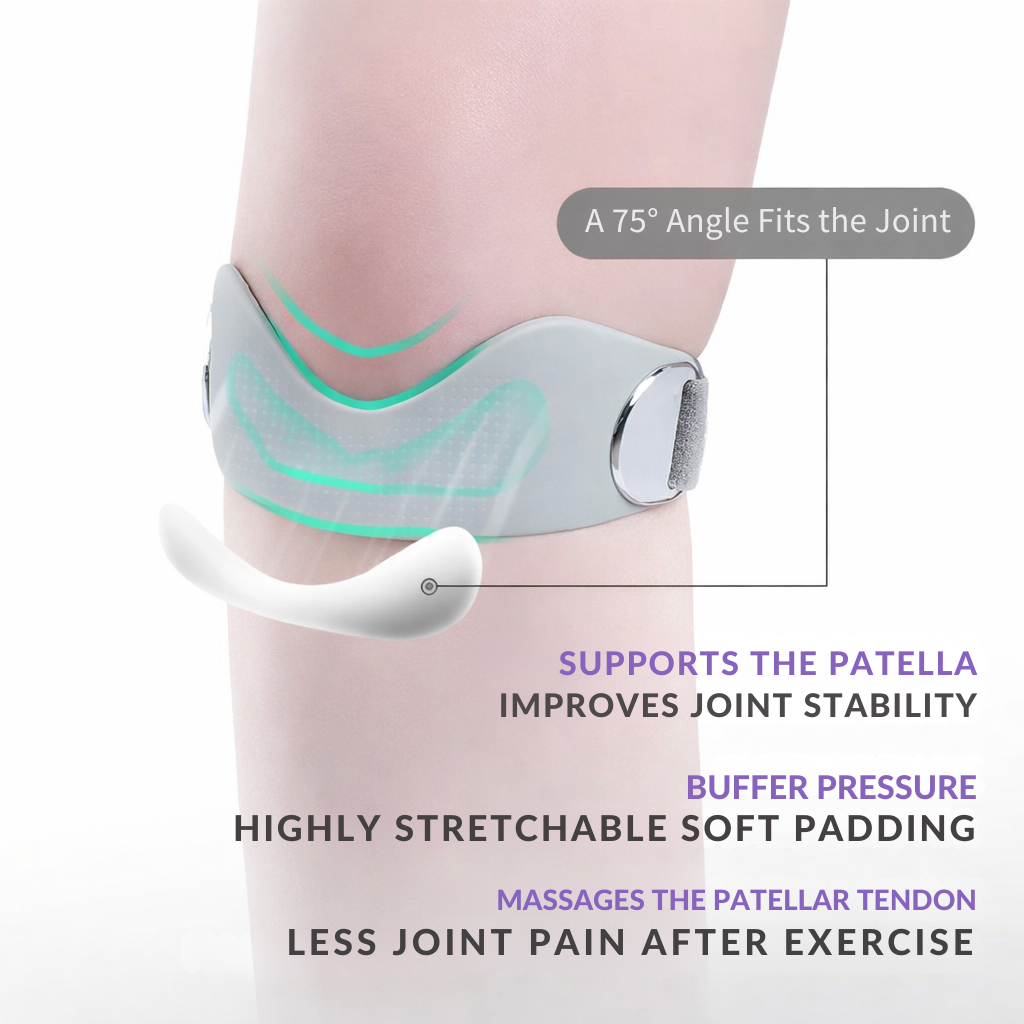 Knee Brace | Targeted Relief from Knee Pain | Adjustable Compression Strap | FlexiShield