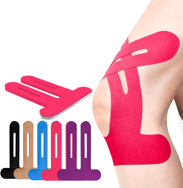 Knee Support | Pre-Cut Kinesiology Tape | Breathable Knee Support | Flexify