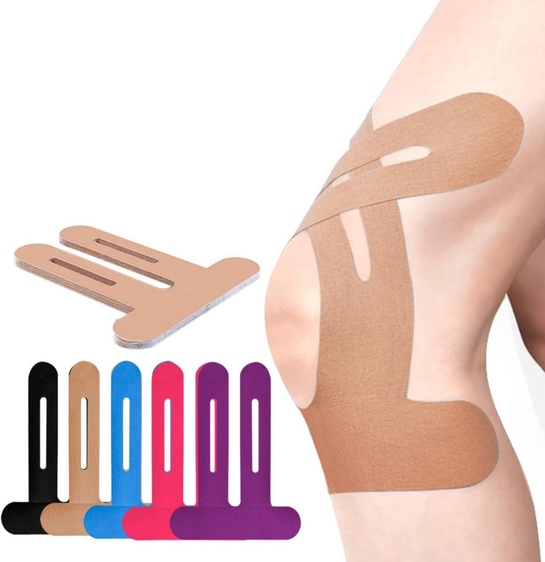 Knee Support | Pre-Cut Kinesiology Tape | Breathable Knee Support | Flexify