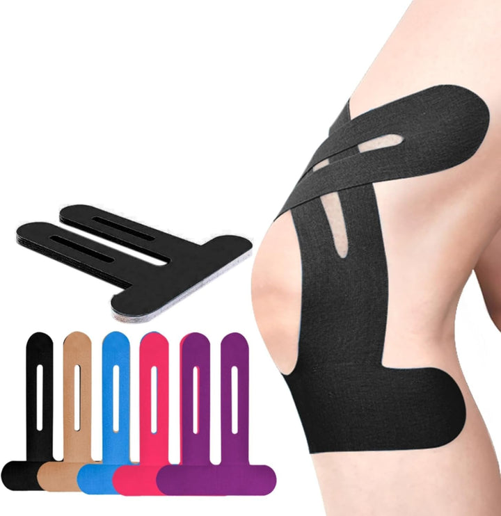 Knee Support | Pre-Cut Kinesiology Tape | Breathable Knee Support | Flexify