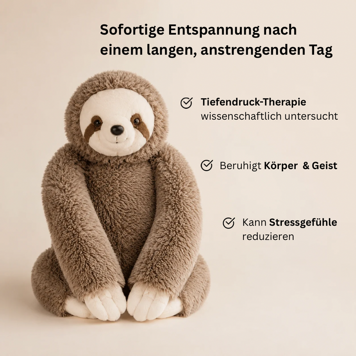 Weighted Sloth Soft Toy for Calm, Cosy Moments