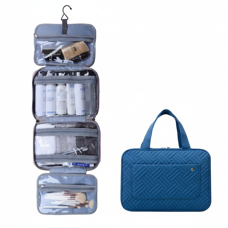 TravelTidy – Kompakter Kosmetik-Organizer mit 4 Fächern