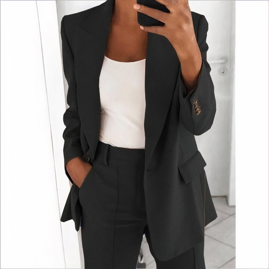 Blazer and Trousers Set – Chic and Professional Style