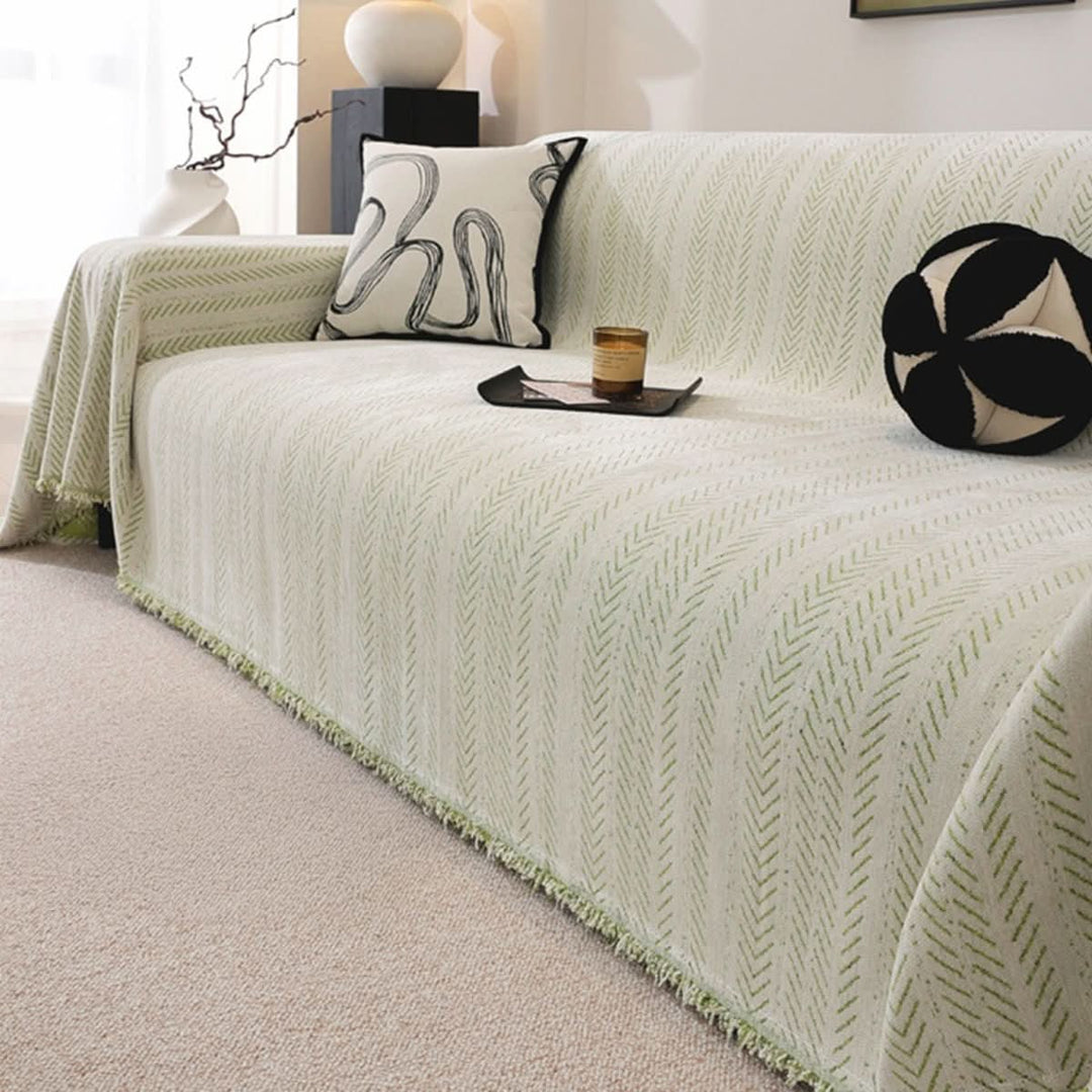 SnuggleTextile – Scratch-Resistant, Washable Chenille Sofa Covers