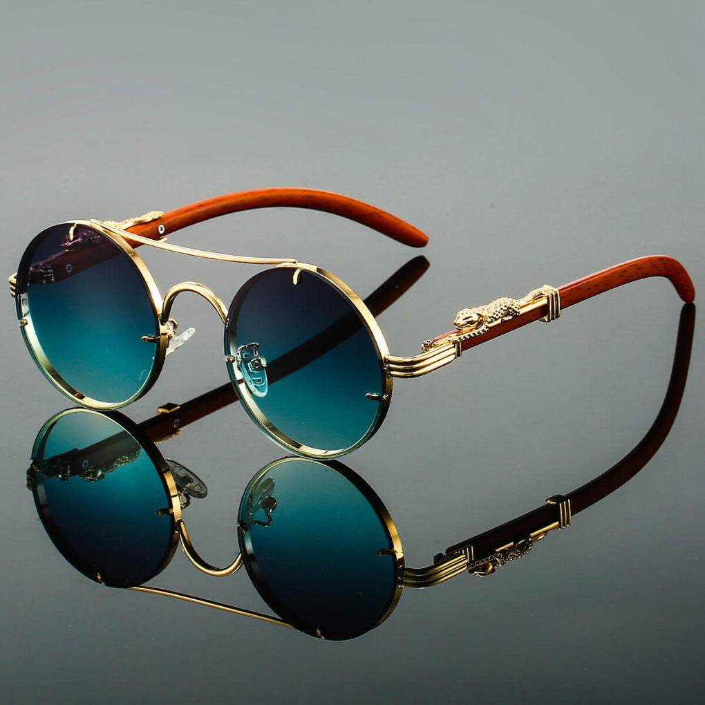 Retro Sunglasses Made of Metal