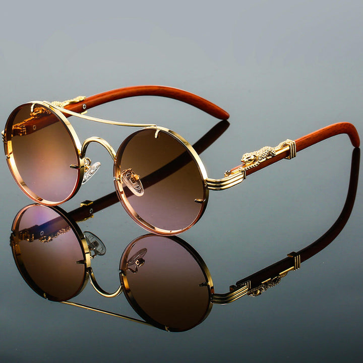 Retro Sunglasses Made of Metal