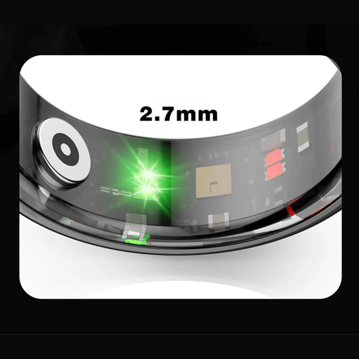 Gesundheits-Tracker-Ring aus Titan – VitaRing