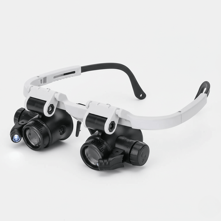 OPTIGLOW – Advanced LED Magnifying Glasses with 3-Level Magnification