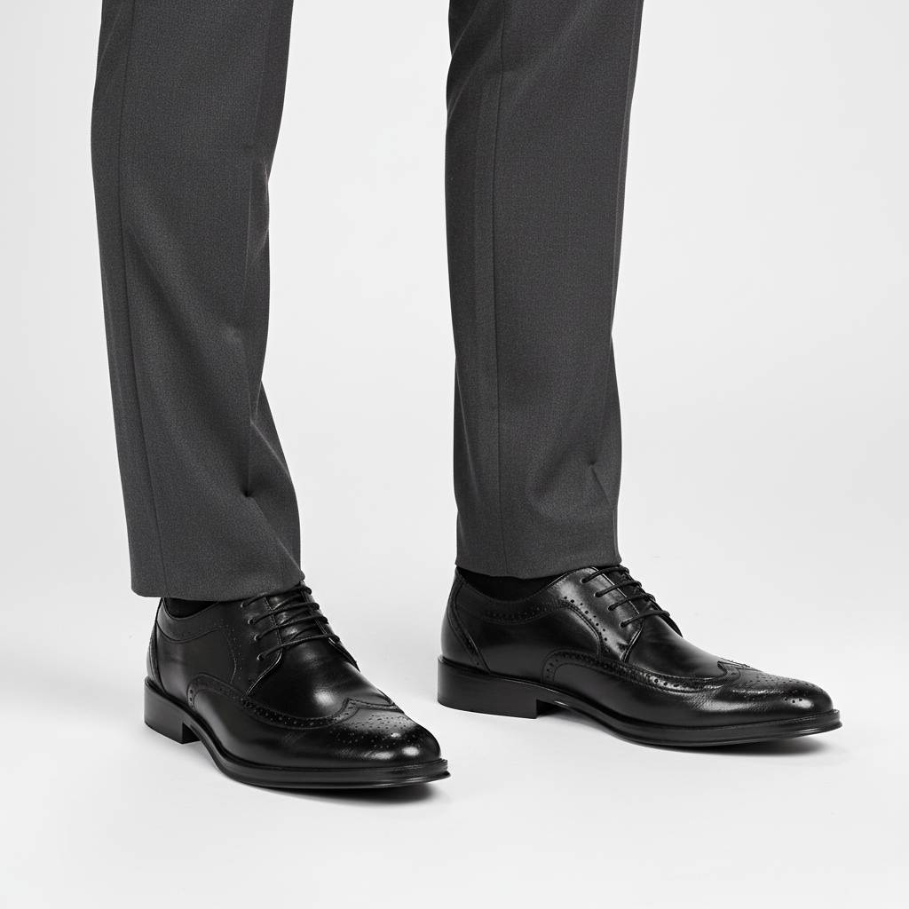 Patent Leather Men's Pointed-Toe Shoe - Owen