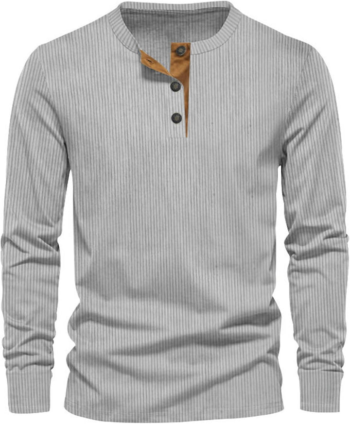 Men's Long-Sleeved T-Shirt | Simple and Timeless for Everyday Comfort