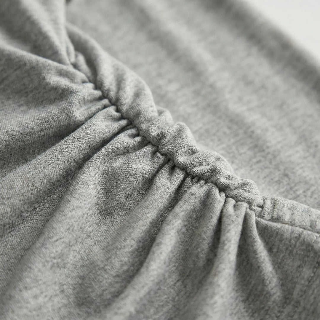 Pleat Detail Long Sleeve Top - Anastasia