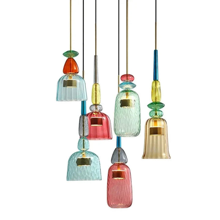 Verstellbare Bunte Pendelleuchte