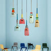Adjustable Coloured Pendant Light