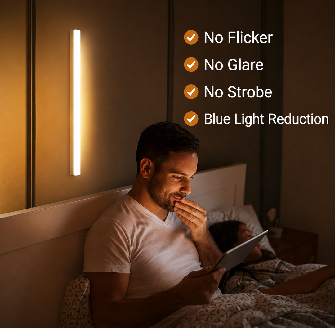 LED Light Strip with Motion Sensor | Wireless Warm Night Light