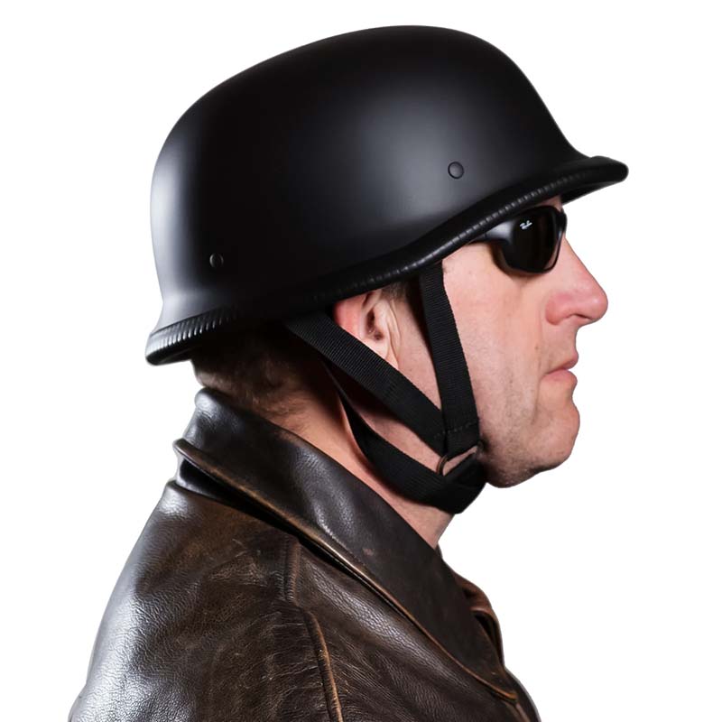 RidgeBolt Vintage Half-Face Helmet