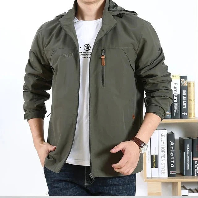Windproof, Waterproof Military-Style Jacket for Men – Luis