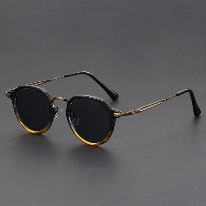 Vintage Round Sunglasses for Men – Stylish and Protective