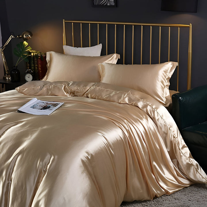 Luxe Silk Blanket - Luxury Mulberry Silk Duvet Cover Set
