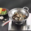 PANVION – Premium Titanium Wok with Round Bottom for Induction Hobs and Easy Stirring