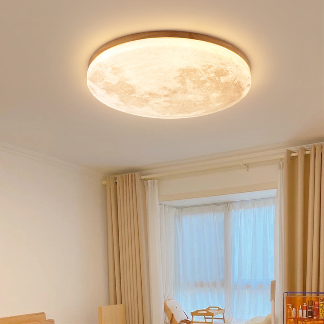 Modern Moon Ceiling Lamp