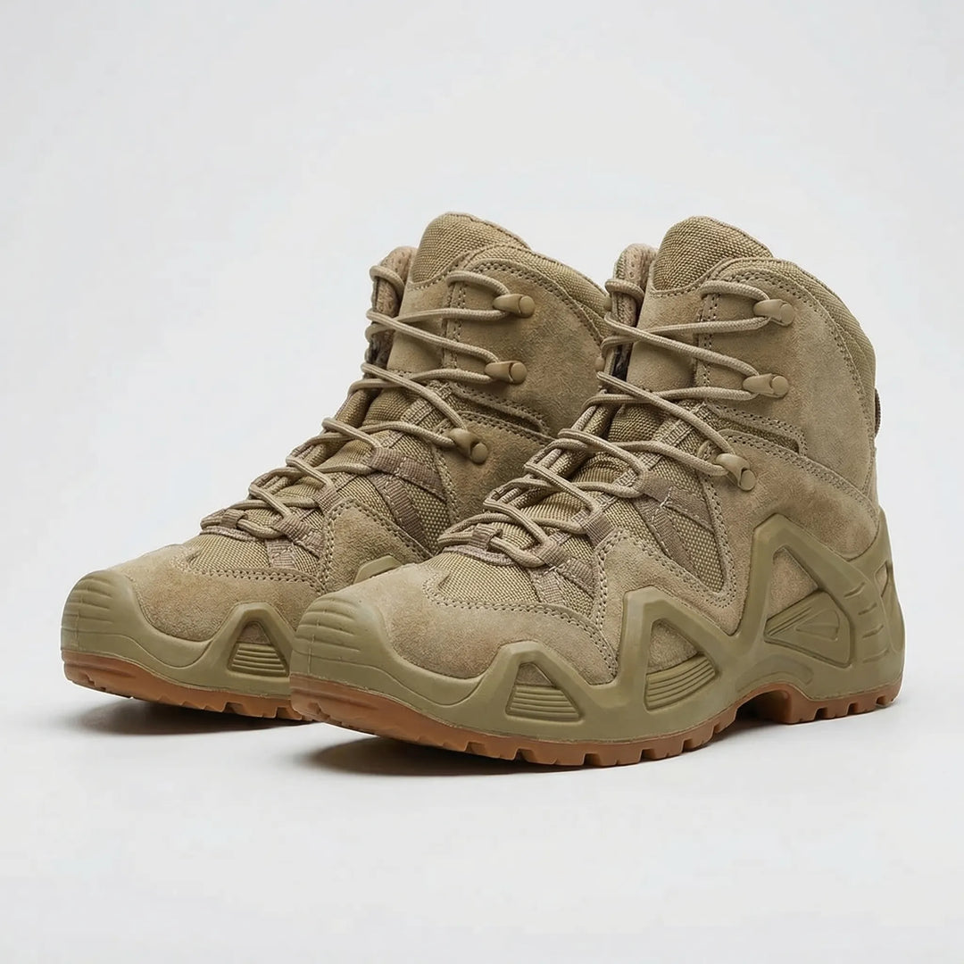 Mid-Height Tactical Lace-Up Boots - Dusktrail