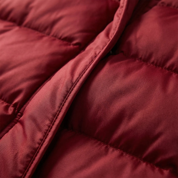 Midi-Length Padded Gilet - Hazel